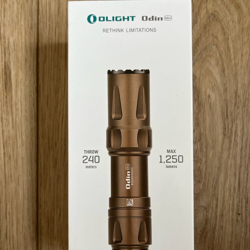 Olight Odin Mini Tactical LED Torch - Desert Tan